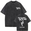 Washed Vintage Rock Band My Chemical Romance The Black Parade Tour 2026 T-shirt Men Women Fashion Punk Emo Oversized T Shirts