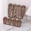 Multi-function Bracelet Display Rack Wood Ornaments Storage Case Hand Bangle Organizer Jewelry
