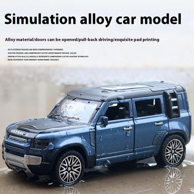 Metalowy model samochodu zabawkowego Land Rover