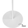 Floor Lamp D BY M.RED White - Metal - Clean Design - Warm Atmosphere