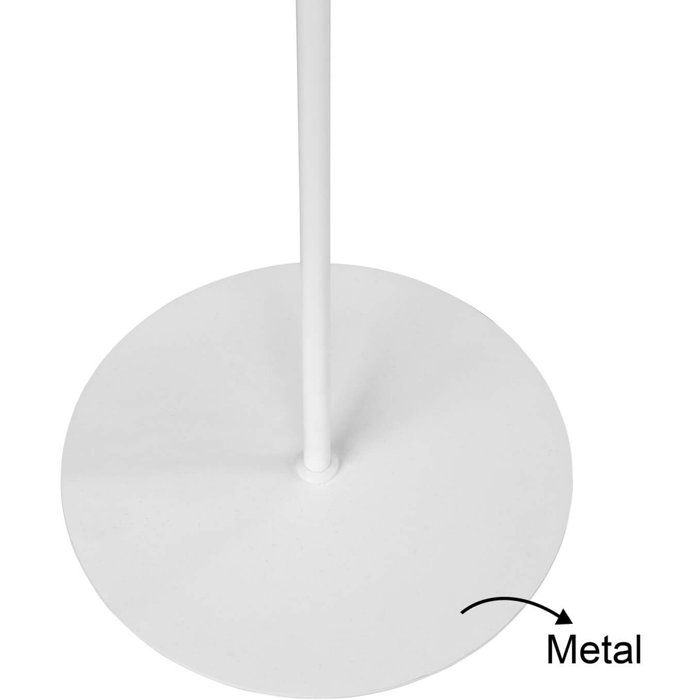 Floor Lamp D BY M.RED White - Metal - Clean Design - Warm Atmosphere