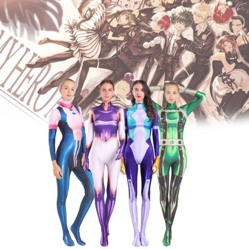 My Hero Academia Cosplay Costume For Kids And Adults With Polyester Fabric For Halloween And Stage Shows