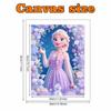 Disney Pearl Painting Queen Elsa DIY Pearl Art Painting Pearl Gem Painting Pictures Crafts Special Shape Home Wall Decoration
