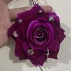 Modern Rose Keyring Studded Design With Sparkling Rivets Stylish Keychain For Everyday Carry or Special Occasion