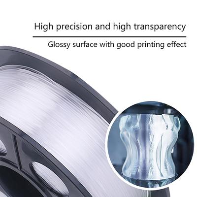 Plastové vlákno pro 3D tiskárnu Vícebarevný volitelný pryžový spotřební materiál