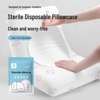 0.01 Offer: Disposable Thickened Travel Pillowcase Anti-Dirty Hotel Sleeper Supplies