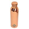 Copper Drinkware Gift Set of Plain Shine Finish Design 1 Bottle & 2 Glass with Gift Box, Gift Item for Diwali, Bottle-750 Ml & Glass-300 Ml