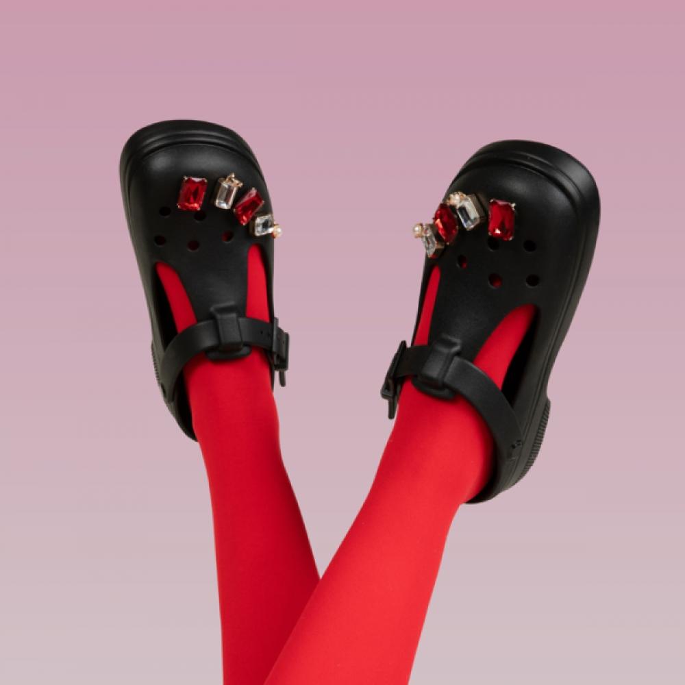 Crocs Classic Mary Jane Clog Sandal Slipper 210581 001