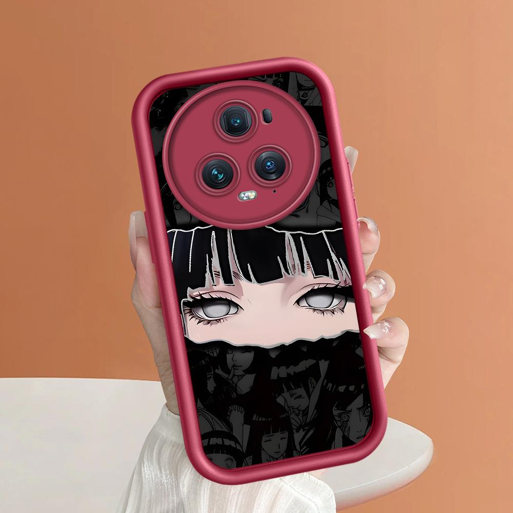 Soft Silicone Square Ladder Printing Pattern Phone Casing Full Cover Camera Shockproof Protection Rubber Case for Huawei Honor