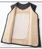 Winter Men's Thickened Cotton Vest: Mid-Aged & Elderly Wear
