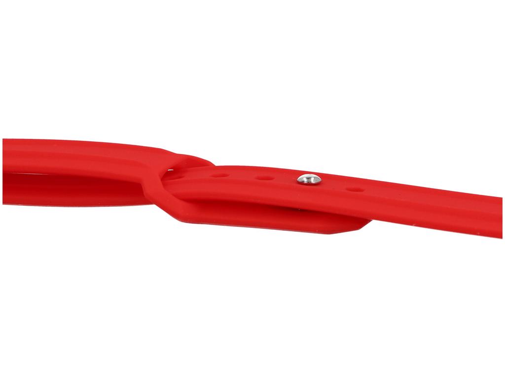 New GlacierX Silicone Synthwave Viper Red Smartwatch Strap for Apple Watch 38/40/41mm Red