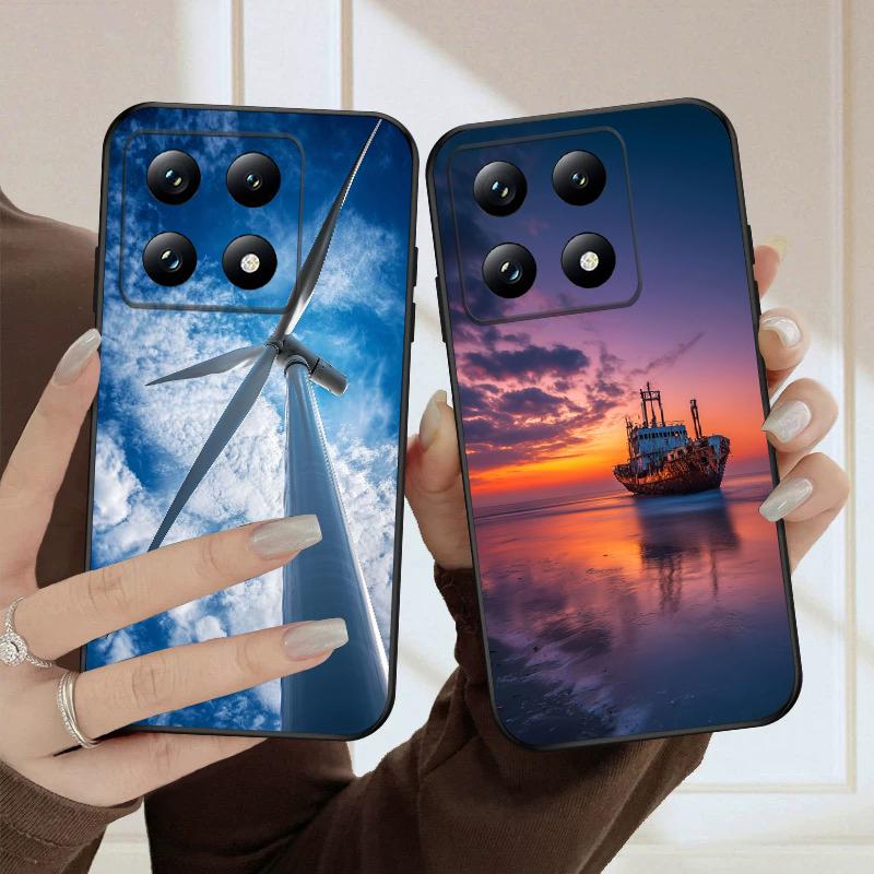 Tropical Seaside Beach For Xiaomi Poco X7 M7 Pro 5G M5 X4Pro 4 M6 4G C65 C75 F6 X6 5 7 X5 F7 Ultra M5S M4Pro 5G soft phone case