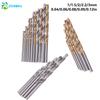 60/120Pcs Drill Set - Suitable For Metal And Wood, 1-3.5mm High Carbon Steel, Round Shank Spiral Groove Design, Durable Woodwork
