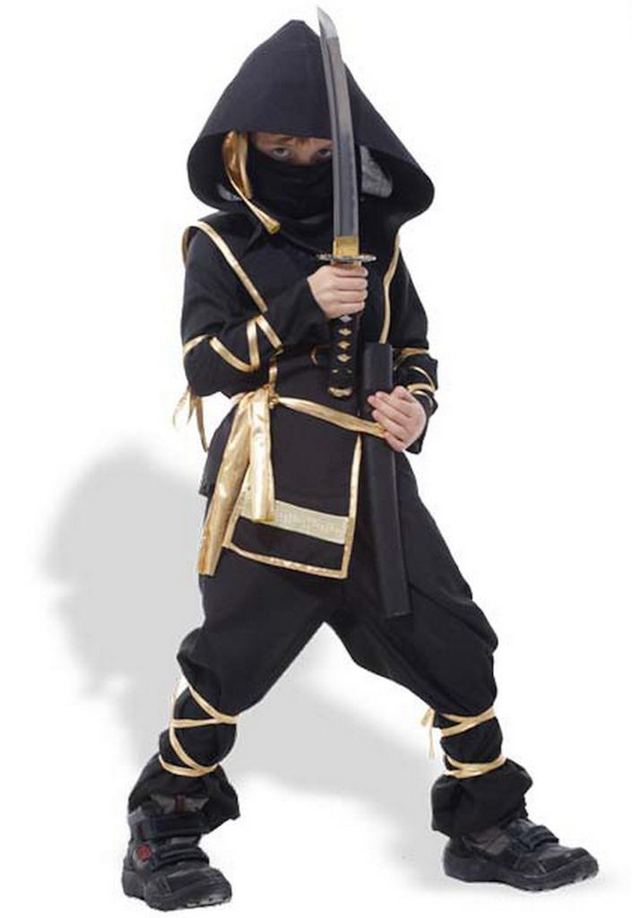 Become Your Dream Ninja Cosplay Costume for Halloween and Parties Ninja! Kids' (Size L)