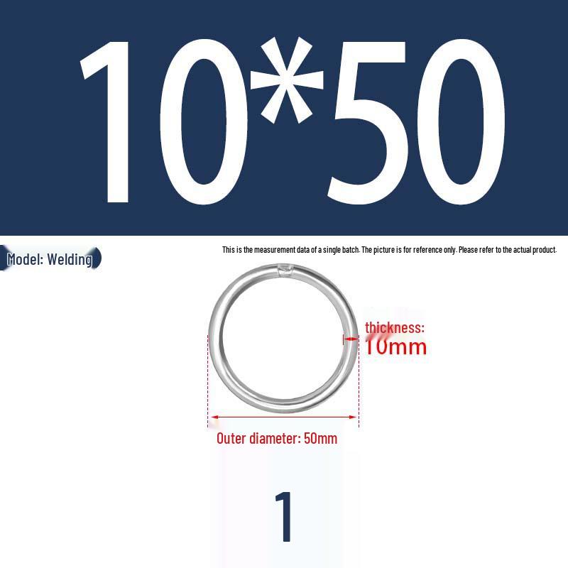 304 Stainless Steel Seamless O-Ring for Lifting and Hammock Yoga Connection