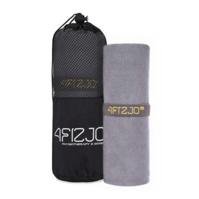 4FIZJO Microfiber Sports Towel 130x75 MEDIUM Gray
