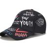 Letter printed baseball cap for men and women, versatile outdoor sun hat with adjustable design, breathable,cool and comfortable