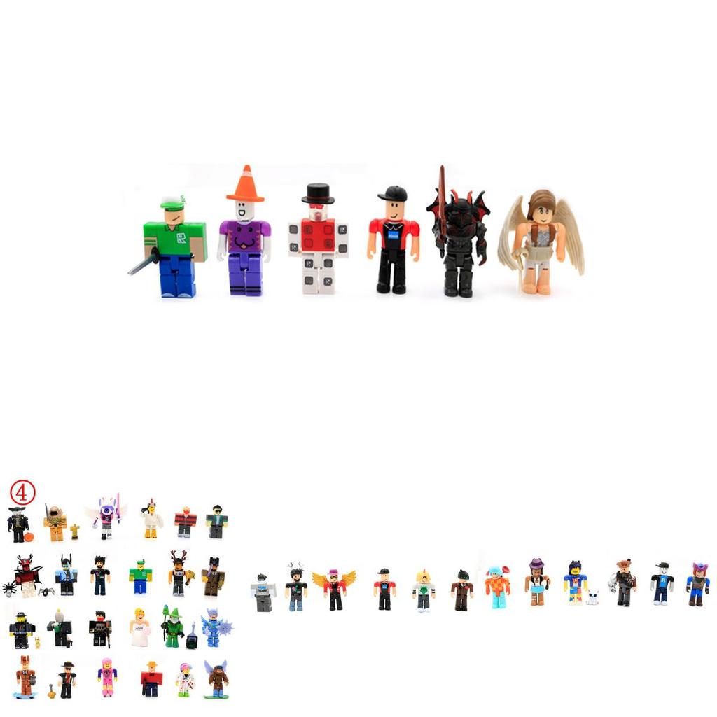 Lebendige 24-teilige Roblox-Spiele-Actionfiguren-Spielzeugsammlung Perfekt für Kindergeschenke