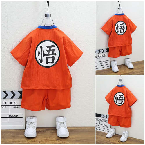 SDCADQ Summer Pajamas for Kids, Cosplay Outfit, Short Sleeves and Pants, Cute, Lightweight, Comfortable, Soft, Nightgown, Loungewear, Nightwear, Hot S