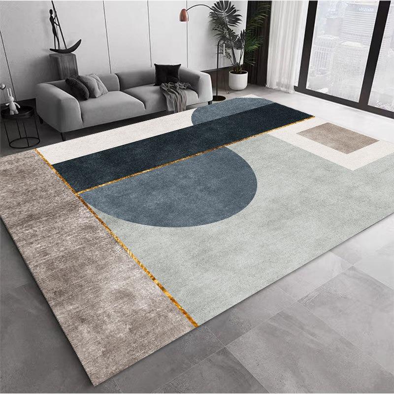 Modern Minimalist Ins Style Carpet Nordic Minimalist Versatile Anti Slip Floor Mat Light Luxury Bedroom Living Room Sofa Mat