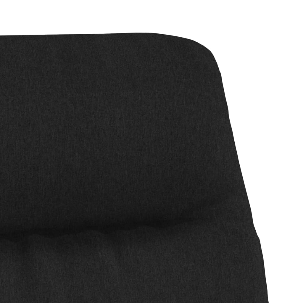 Relax Chair Black Fabric