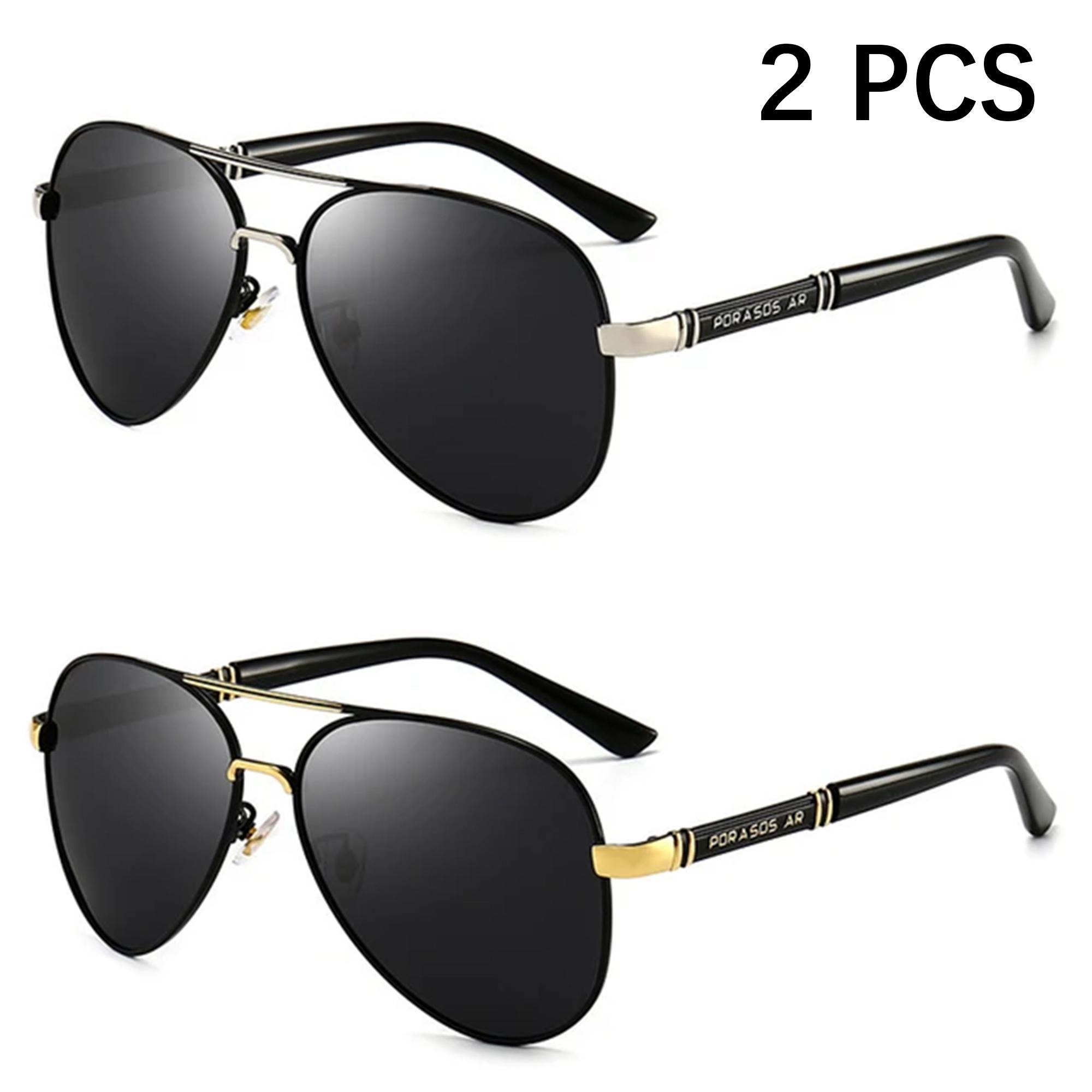 Men s Sunglasses Aviator Sunglasses For Men Women Metal Frame Glasses for Traveling Surfing Driving Fishing UV400