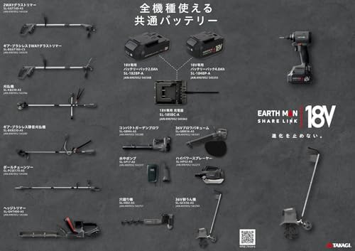 Takagi EARTH MAN SHARE LINK 18V Cordless Submersible Pump SL-SP17-AS