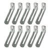 10Pcs Brace Angle Bracket Corner Fixture Brackets Rustproof Corrosion Resistant Right-Angle Corner