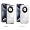 KEYSION Transparent Case for HONOR X9b 5G X9A 5G TPU+PC Anti-slip HD Clear Shockproof Phone Cover for Huawei Magic 5 6 Lite 5G
