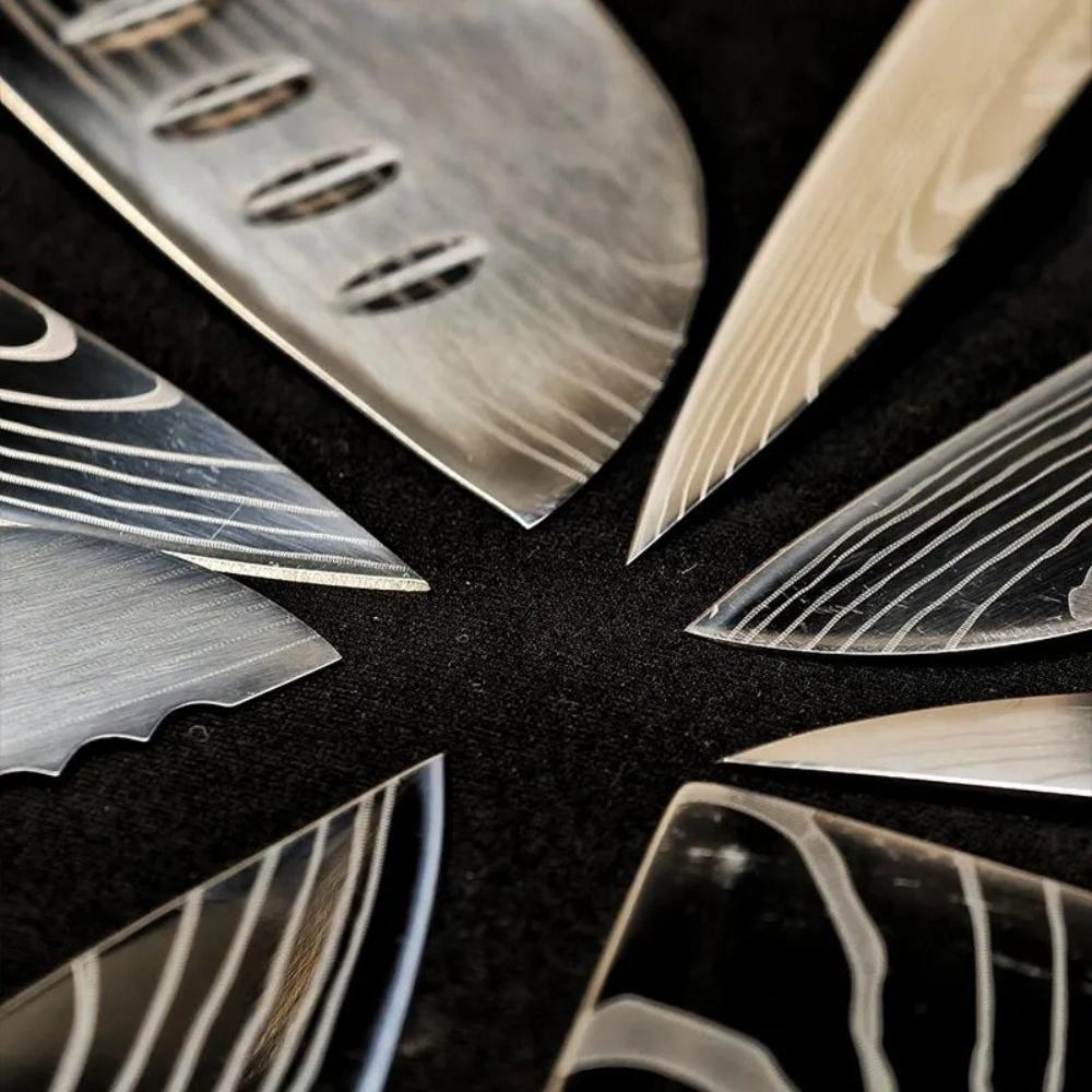 Professional Kitchen Knives Santoku Knife