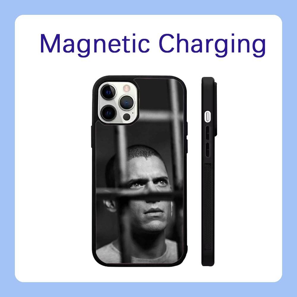 Prison Break TV Phone Case For iPhone 16,15,14,13,12,11,Pro,Max,Plus,Mini,SE Magsafe Magnetic Wireless Charging iPhone16