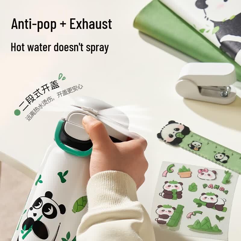 SUPOR 316L Stainless Steel Kids' Dual-Drink Insulated Cup