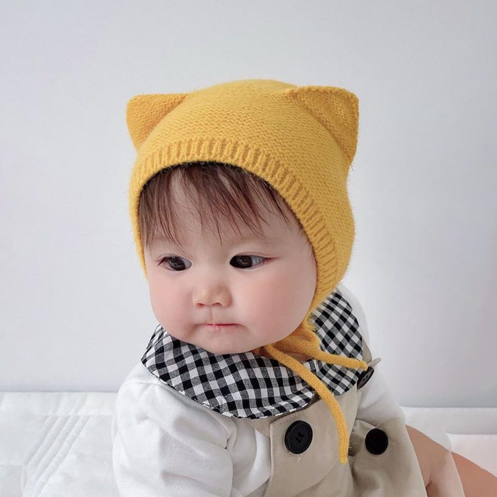 Plush Bonnet Caps Thickened Beanie New Pullover Hat Outdoor
