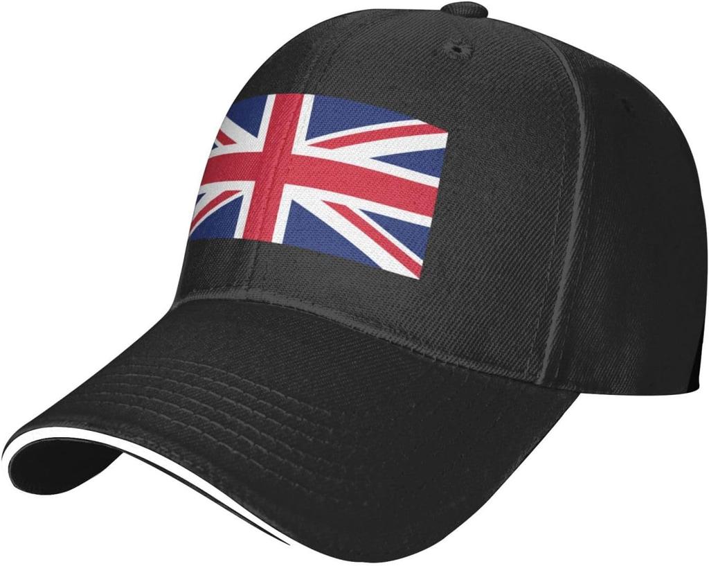 United Kingdom UK Flag Snapback Cap Funny Casquette Adjustable Baseballcaps Unisex Sports Cap