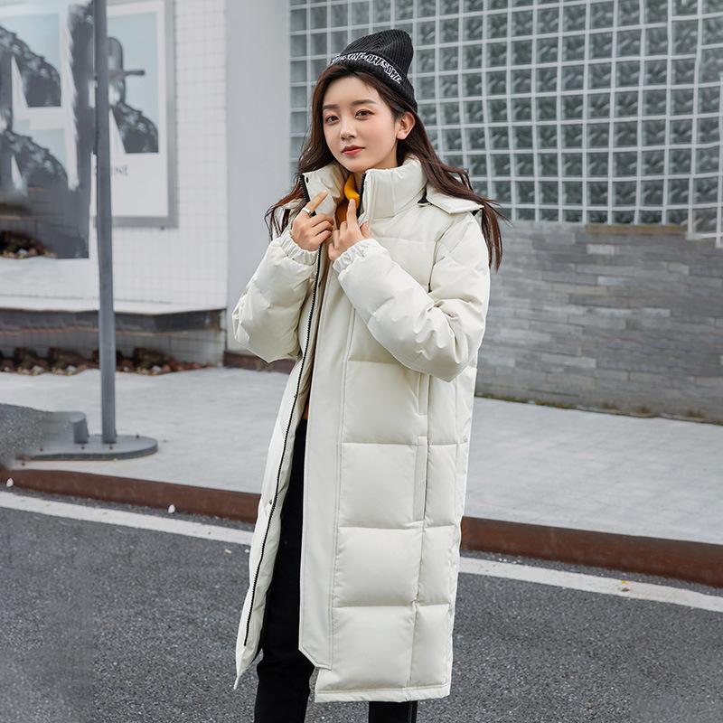 

Live Standard Down Jacket Men s and Women s Medium and Long Couples Men s and Women s Winter Outdoor Hooded Thickened Blue Overalls Tide 5X