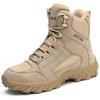 Bottes de soudage anti-brûlure Chaussures de sécurité anti-perforation Hommes Bottes tactiques de désert d'extérieur Chaussures de travail Chaussures de protection Antidérapant