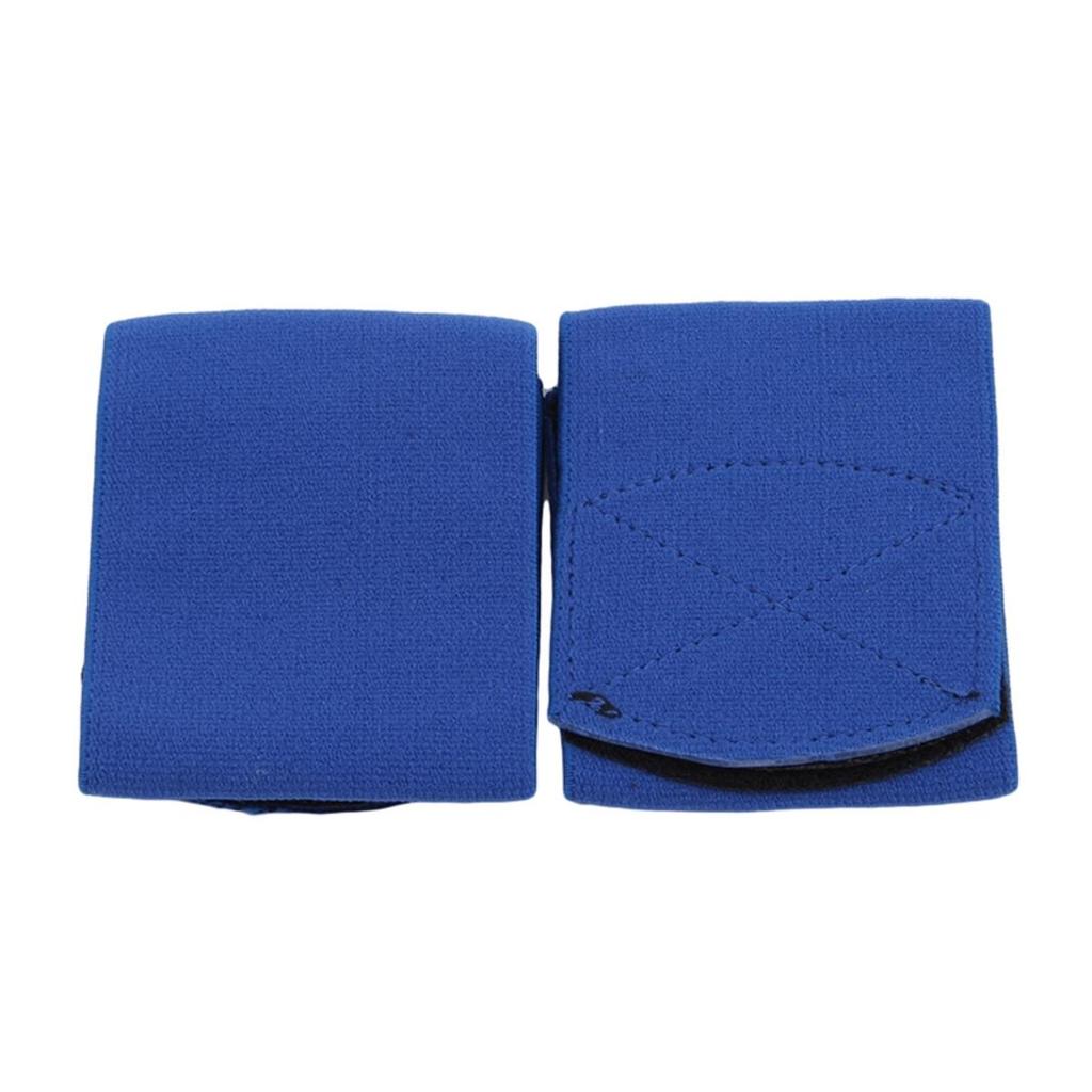 Adjustable Shin Guard Fixed Bandage Tape Soccer Shin Pads Prevent Drop Off Elastic Sports Bandage Safety Legwarmers