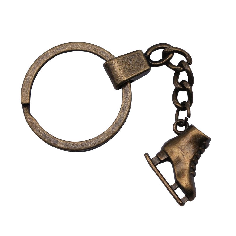 Sports Charm Keychain Music Pendant Party Gifts Key Holder 30mm Ring