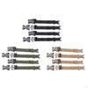 4 Pieces Adjustable Bag Backpack Chest Strap Belt Straps Storage Outdoor Camping Accessories
