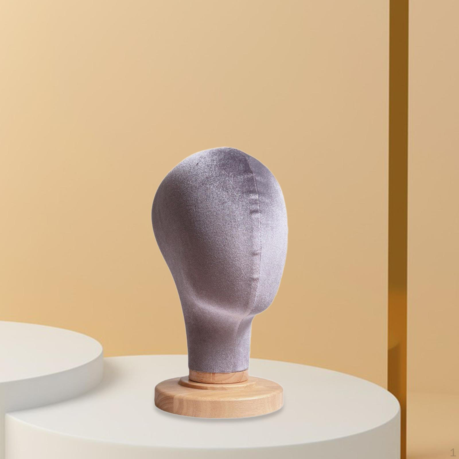 

Прочная голова манекена подставка для париков шляп для торгового центра, дома и салона. серый