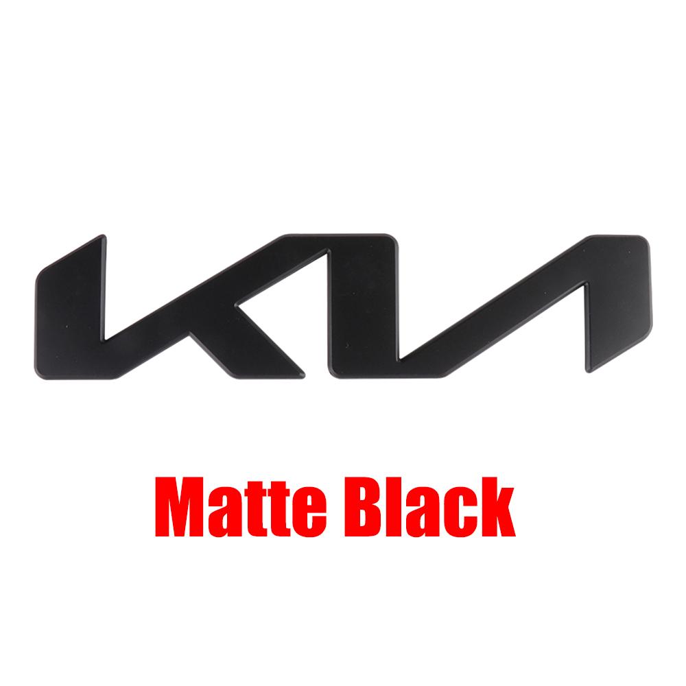 ABS Car Logo Cover Front Grille Badge Rear Trunk Emblem Decal Accessorie For KIA Sportage GT RIO Ceed Picanto Pegas Sorento Niro