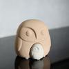 Vivid Animal Statue Ceramic Miniature Figurine Sculpture Creative Owl Ornament  Bookshelf