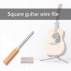 Gitarrenbund-Krönungsfeile, Bundkantenfeile mit Bundschutz, Seitenreparatur und Gitarrenbauer-Nivellierungswerkzeug, dauerhaft
