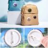 Cartoon Duck Cat with Flag Brooch Creative Funny Animal Words Lapel Pins DIY Backpack Hat Accessories Jewelry Badge for Friends