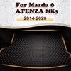 მანქანის საბარგულის ხალიჩა Mazda 6 Atenza-სთვის 2014 2015 2016 2017 2018 Custom Car Accessories Auto Interior