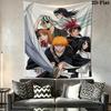 Bleach Wall Tapestry Aesthetic Wall Hanging Printed Fabric Blanket Decorative Tapestries for Bedroom Living Room Home Decor