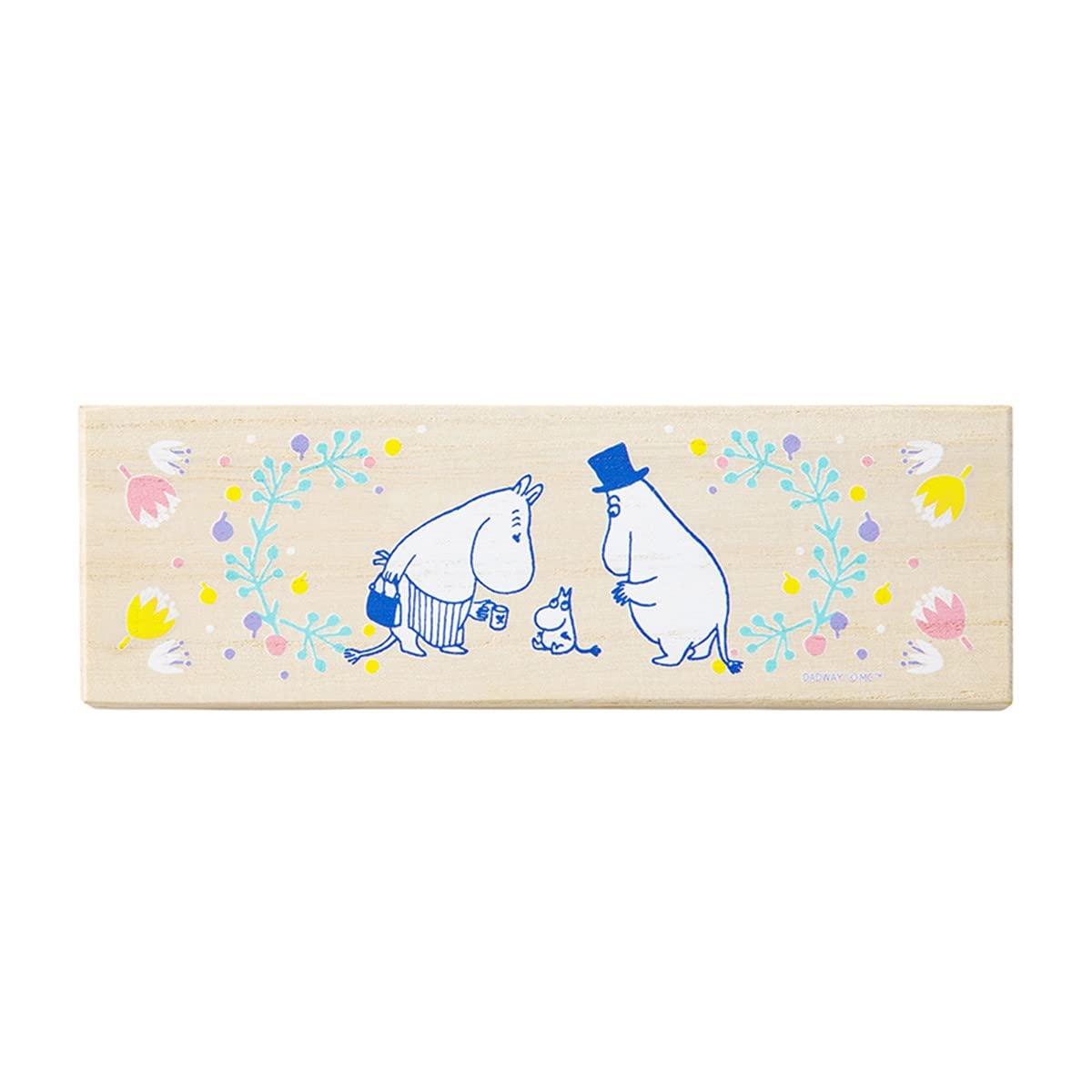 DADWAY MOOMIN BABY Чехол для прорезывания зубов Moomin Baby из древесины павловнии, Семья Муми-троллей, NZMB007224300