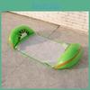 Eco-friendly Pvc Rainbow Kiwi Orange Watermelon Butterfly Striped Floating Lounge Chair
