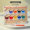 Children's Magnetic Bead Maze Toy: Educational Pen Control, Counting & Color Recognition Aid