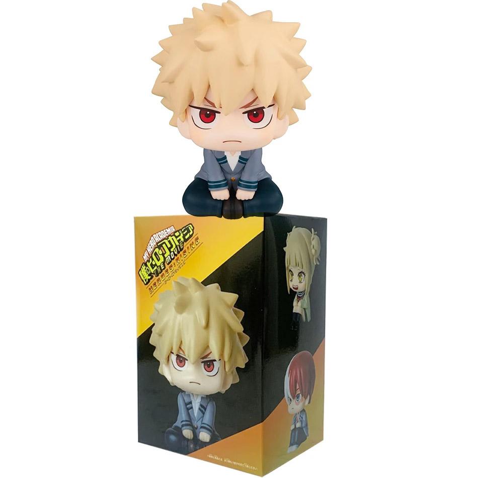 Bestseller! Super Cute Chibi Academy-Style PVC Figures (Izuku Midoriya / Katsuki Bakugo / So Todoroki) – Collectible Toy